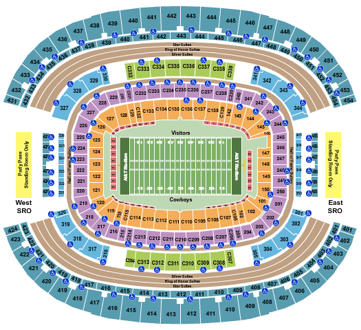 Arkansas Stadium Seating Chart